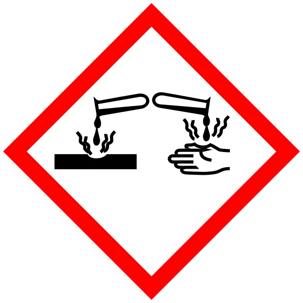 GHS05 – Ätzwirkung