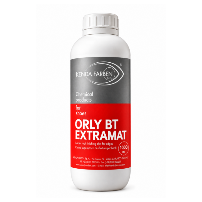 ORLY BT EXTRAMAT – Kantenfarbe für Leder, Ultra Matt – 1 L