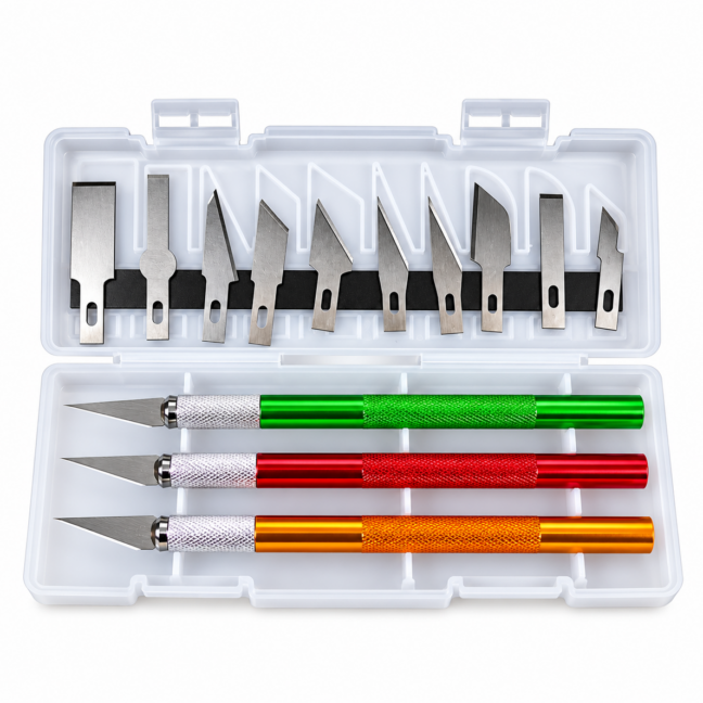 Präzisionsmesser Skalpell Cutter Set 13-in-1